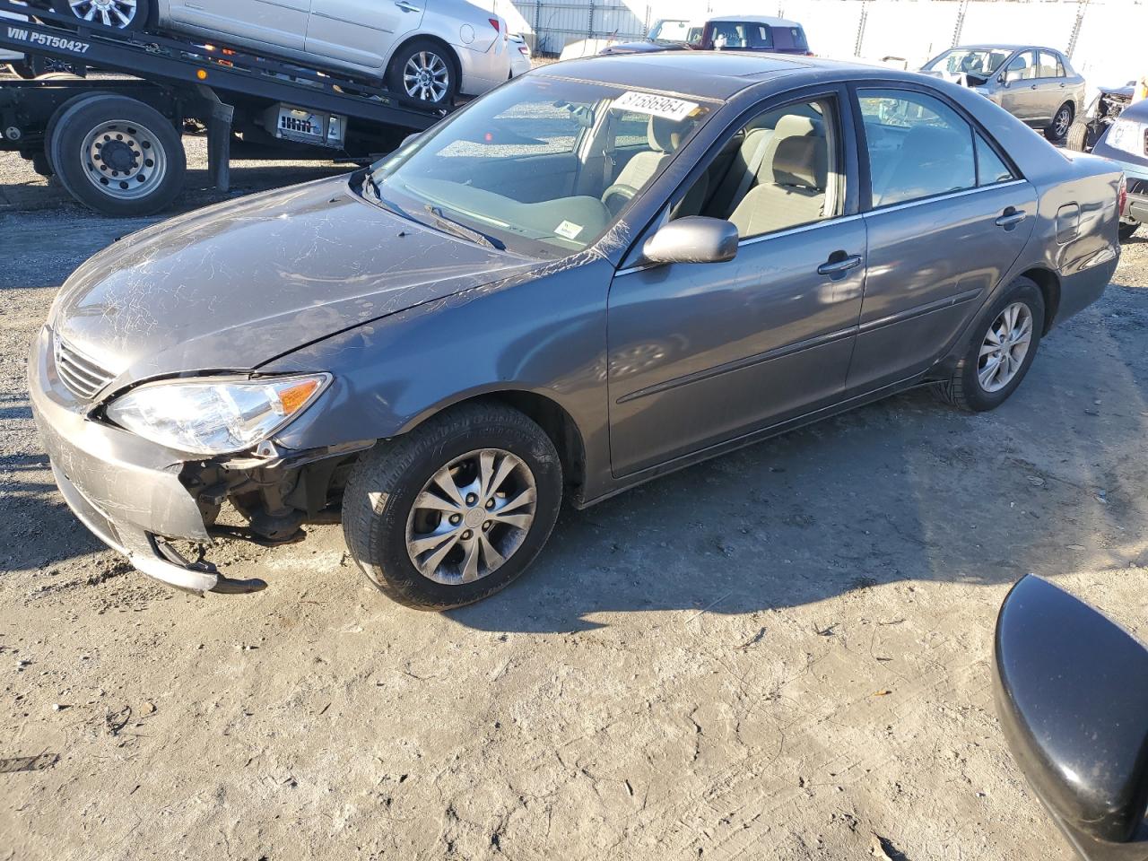 2005 Toyota Camry VIN 4T1BF32K35U596255