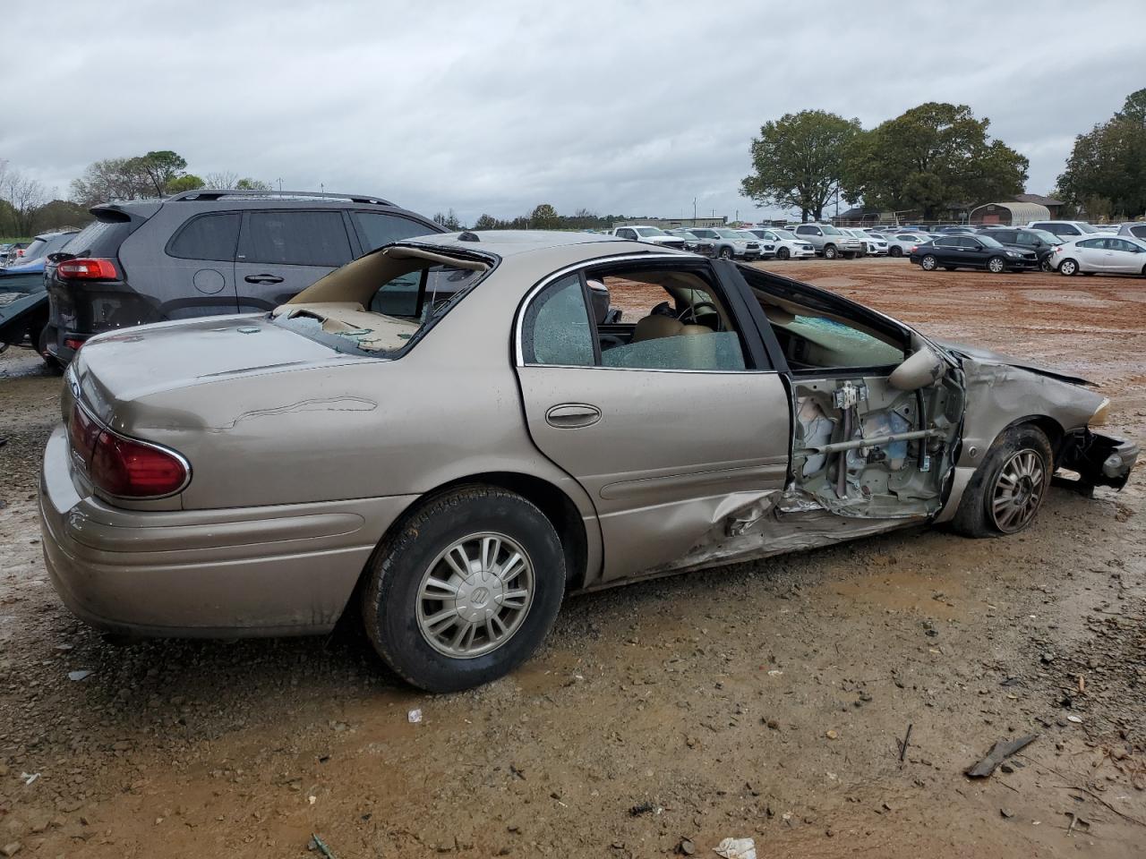 2004 Buick LeSabre VIN 1G4HR54K744173994 Copart auction photo, rollover damage thumbnail 3