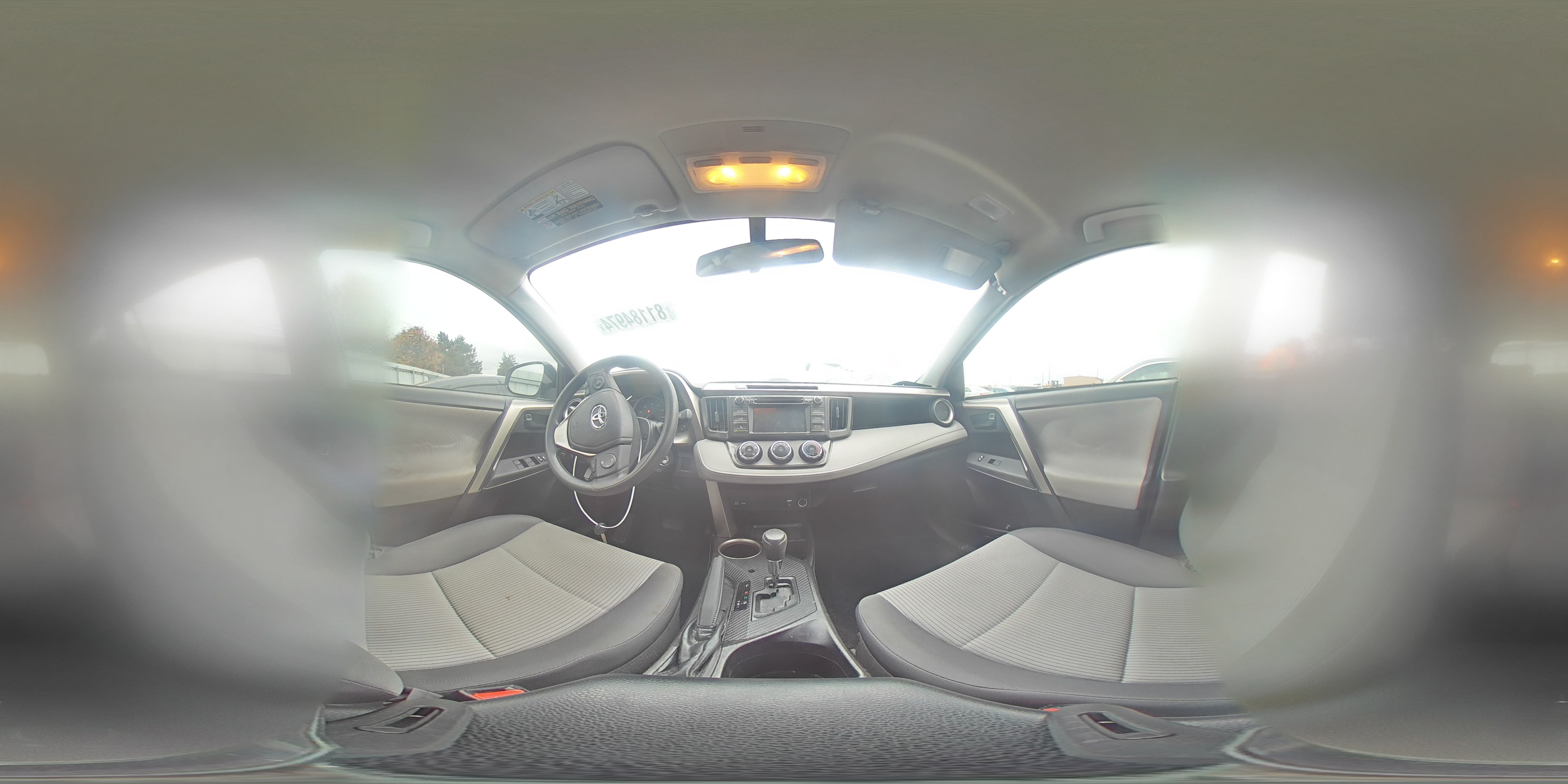 2015 Toyota RAV 4 VIN 2T3ZFREV0FW169129 Copart auction photo, front end / side damage thumbnail 13