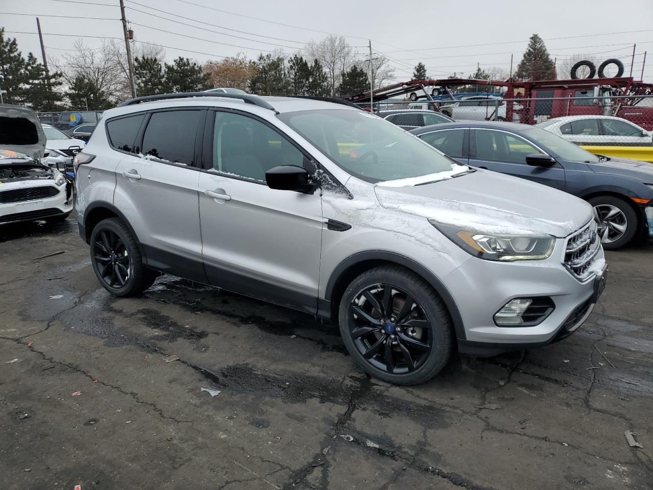 2017 Ford Escape VIN 1FMCU9G92HUA31020 Copart auction photo, undercarriage damage thumbnail 4