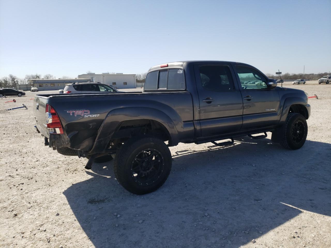 2013 Toyota Tacoma VIN 3TMKU4HN1DM036268 Copart auction photo, rear end / undercarriage damage thumbnail 3