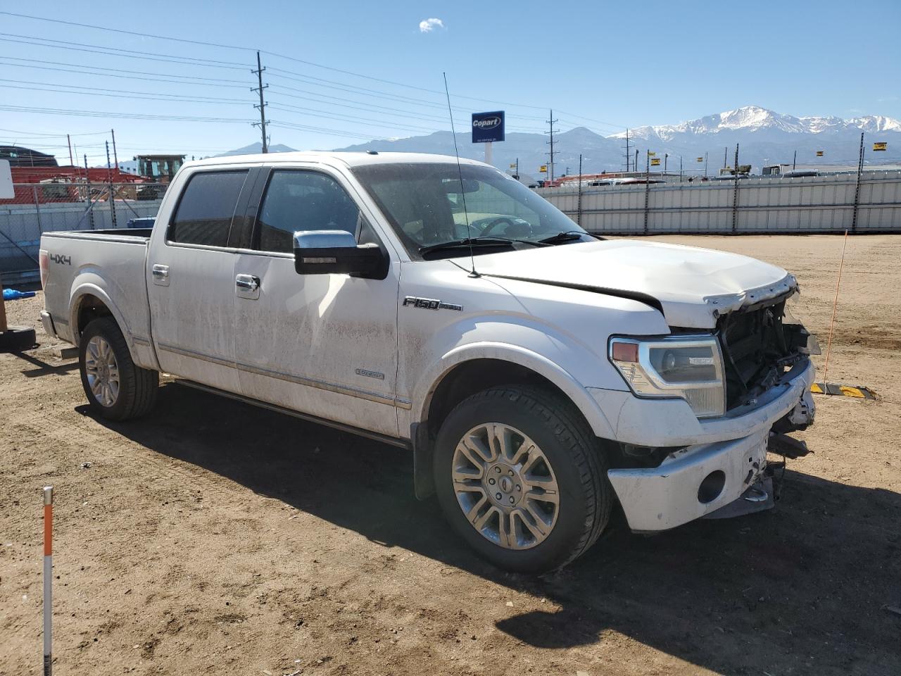 2013 Ford F-150 VIN 1FTFW1ET1DFB86023 Copart auction photo, front end damage thumbnail 4