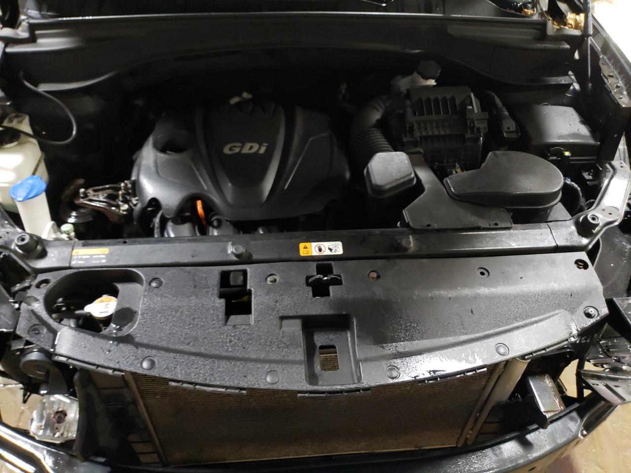 2013 Hyundai Santa Fe VIN 5XYZUDLB3DG102246 Copart auction photo, front end damage thumbnail 11
