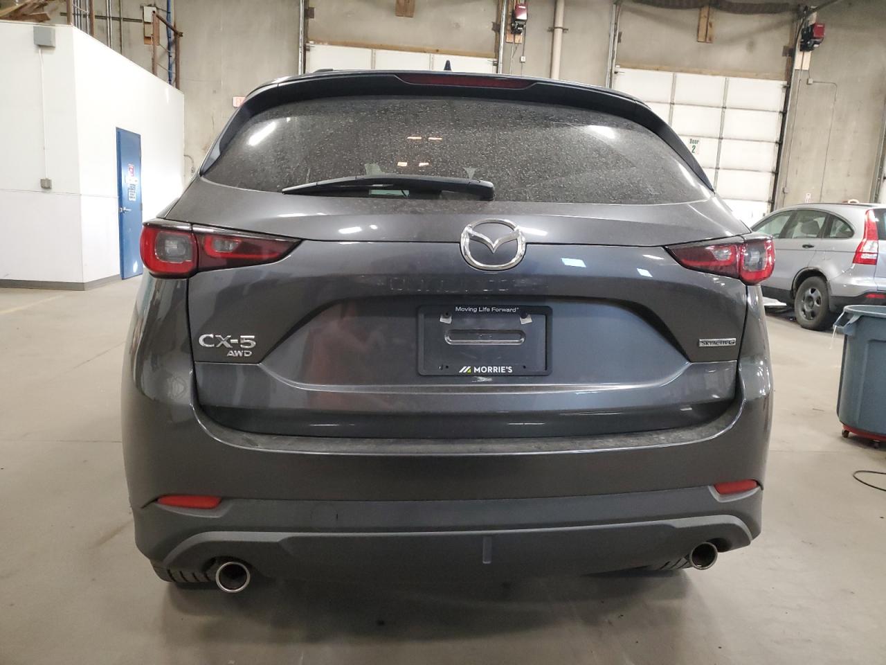 2022 Mazda CX-5 VIN JM3KFBEM1N0586608 Copart auction photo, front end damage thumbnail 6