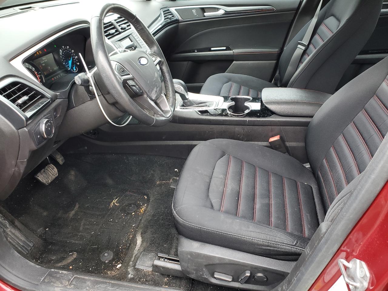 2016 Ford Fusion VIN 3FA6P0H7XGR104017 Copart auction photo, front end / undercarriage damage thumbnail 7