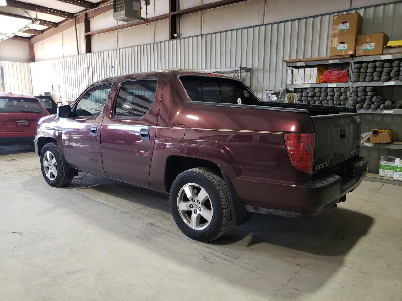 2009 Honda Ridgeline VIN 5FPYK16209B102481 Copart auction photo, front end damage thumbnail 2