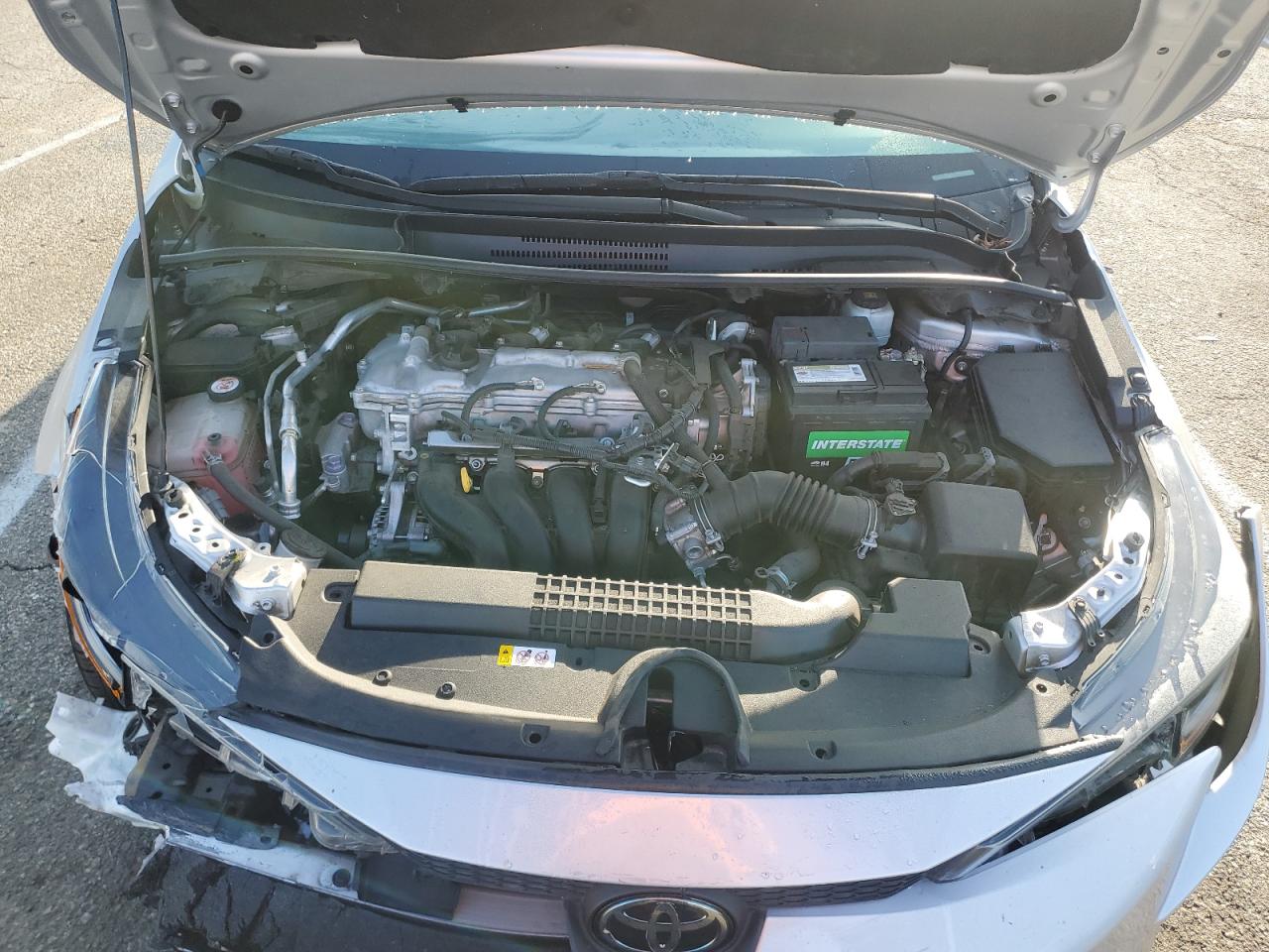 2020 Toyota Corolla VIN 5YFFPRAE8LP039398 Copart auction photo, front end / minor dent/scratches damage thumbnail 11
