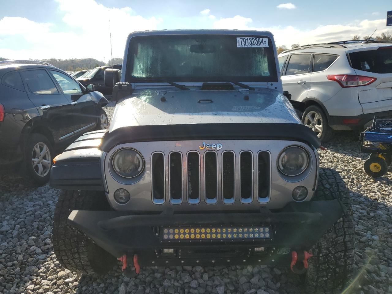 2016 Jeep Wrangler VIN 1C4HJWEG4GL225040 Copart auction photo, undercarriage / front end damage thumbnail 5