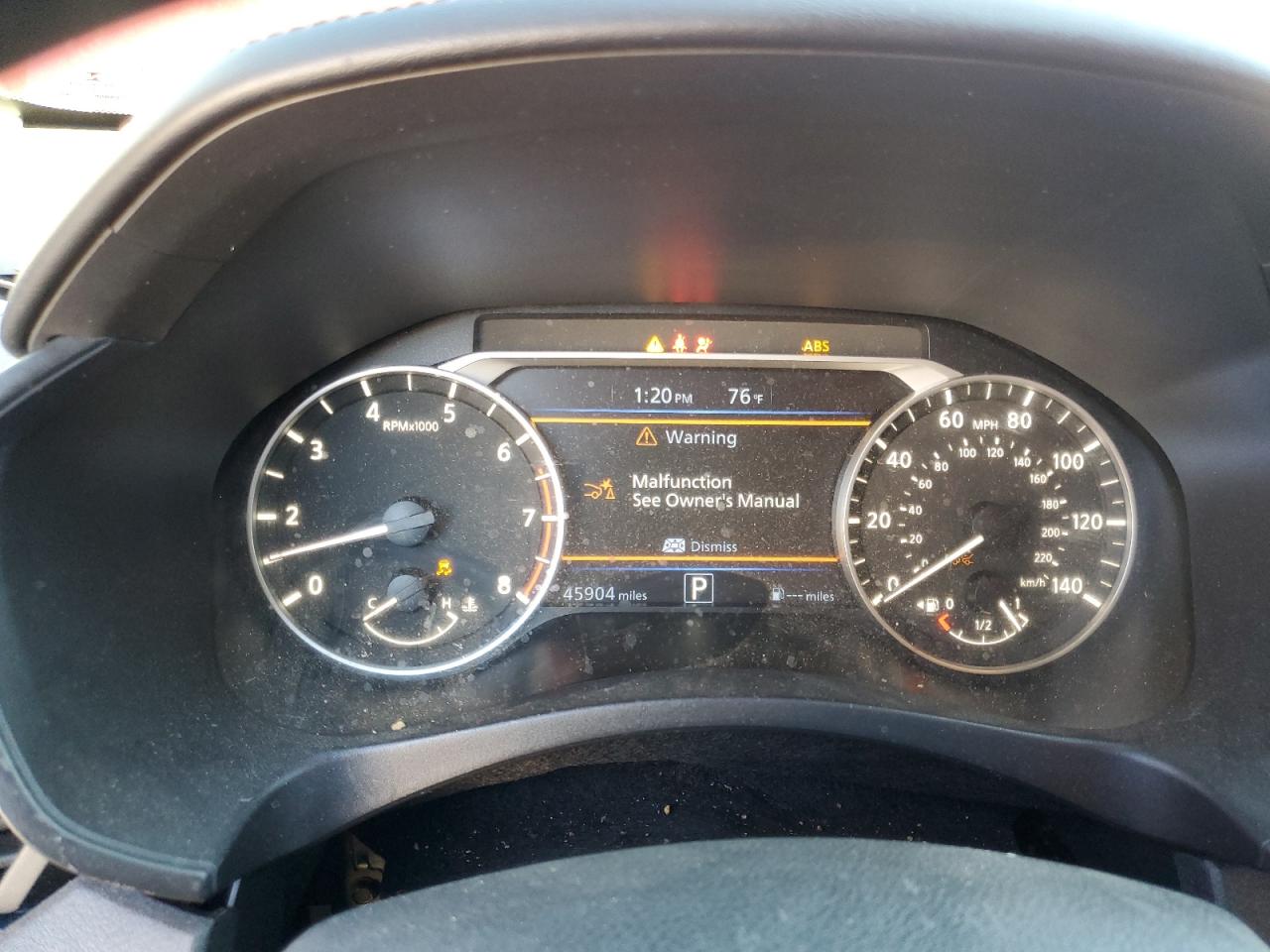 2019 Nissan Altima VIN 1N4BL4CV6KN306520 Copart auction photo, front end / side damage thumbnail 9
