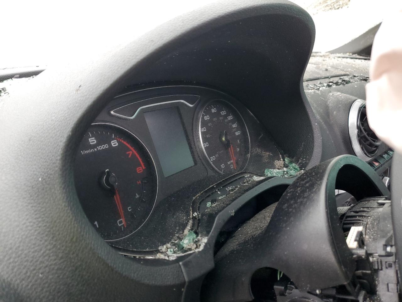 2015 Audi A3 VIN WAUKFGFF4F1105040 Copart auction photo, rollover damage thumbnail 9