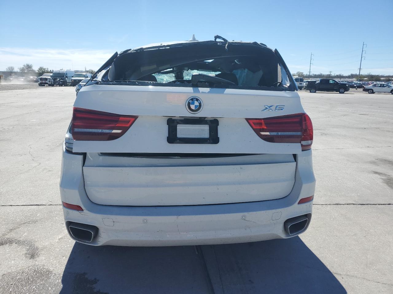 2017 BMW X5 VIN 5UXKR2C32H0X07482 Copart auction photo, top/roof / all over damage thumbnail 6