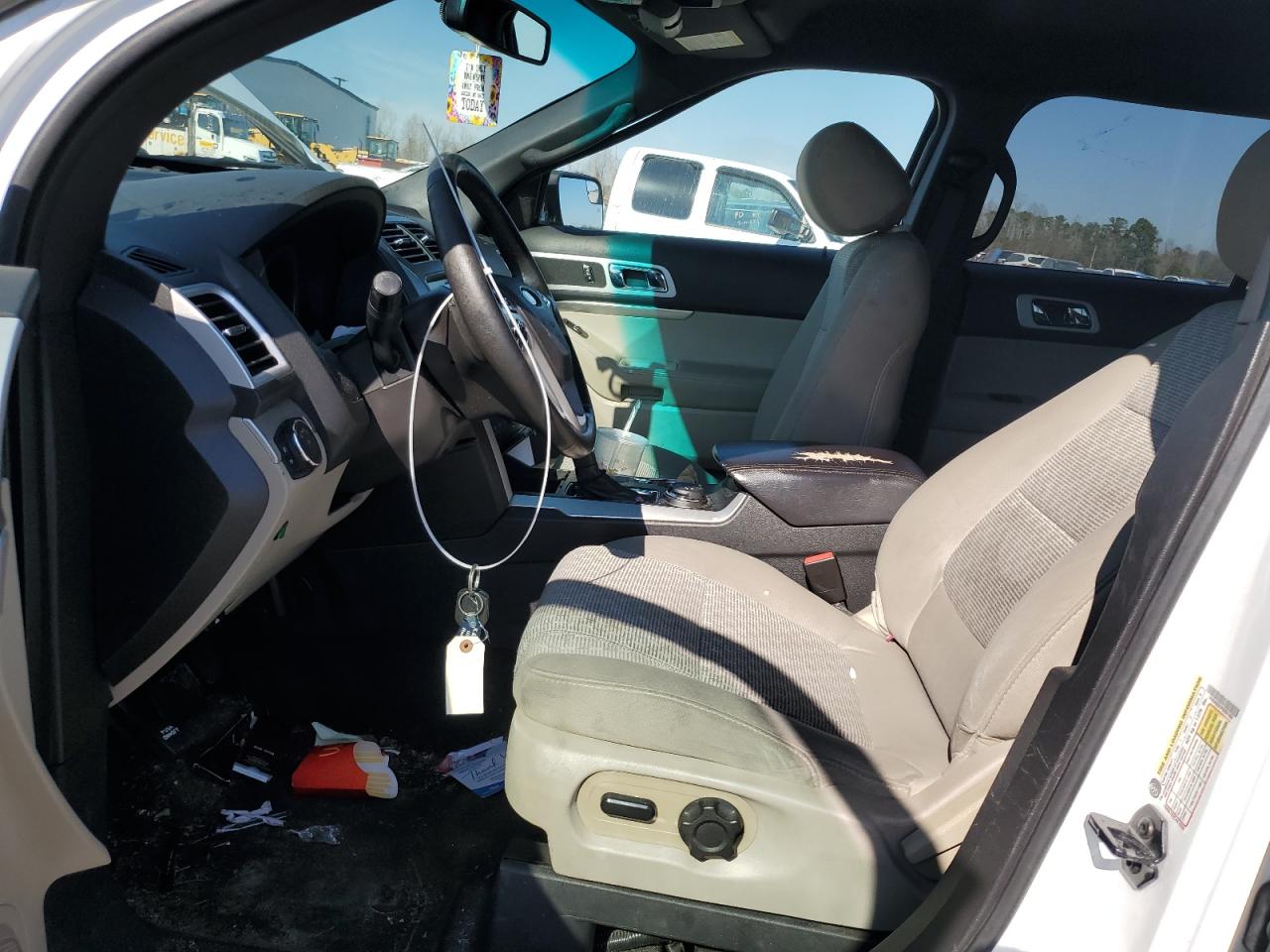 2015 Ford Explorer VIN 1FM5K8D87FGB81463 Copart auction photo, front end damage thumbnail 7