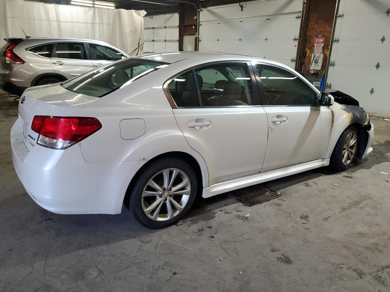 2013 Subaru Legacy VIN 4S3BMBC68D3030568 Copart auction photo, burn damage thumbnail 3