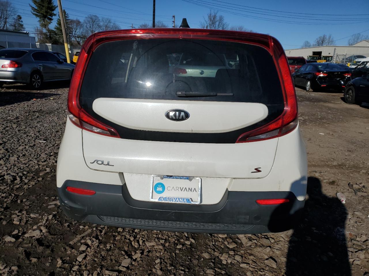 2021 KIA Soul VIN KNDJ23AU4M7772354 Copart auction photo, vandalism / front end damage thumbnail 6