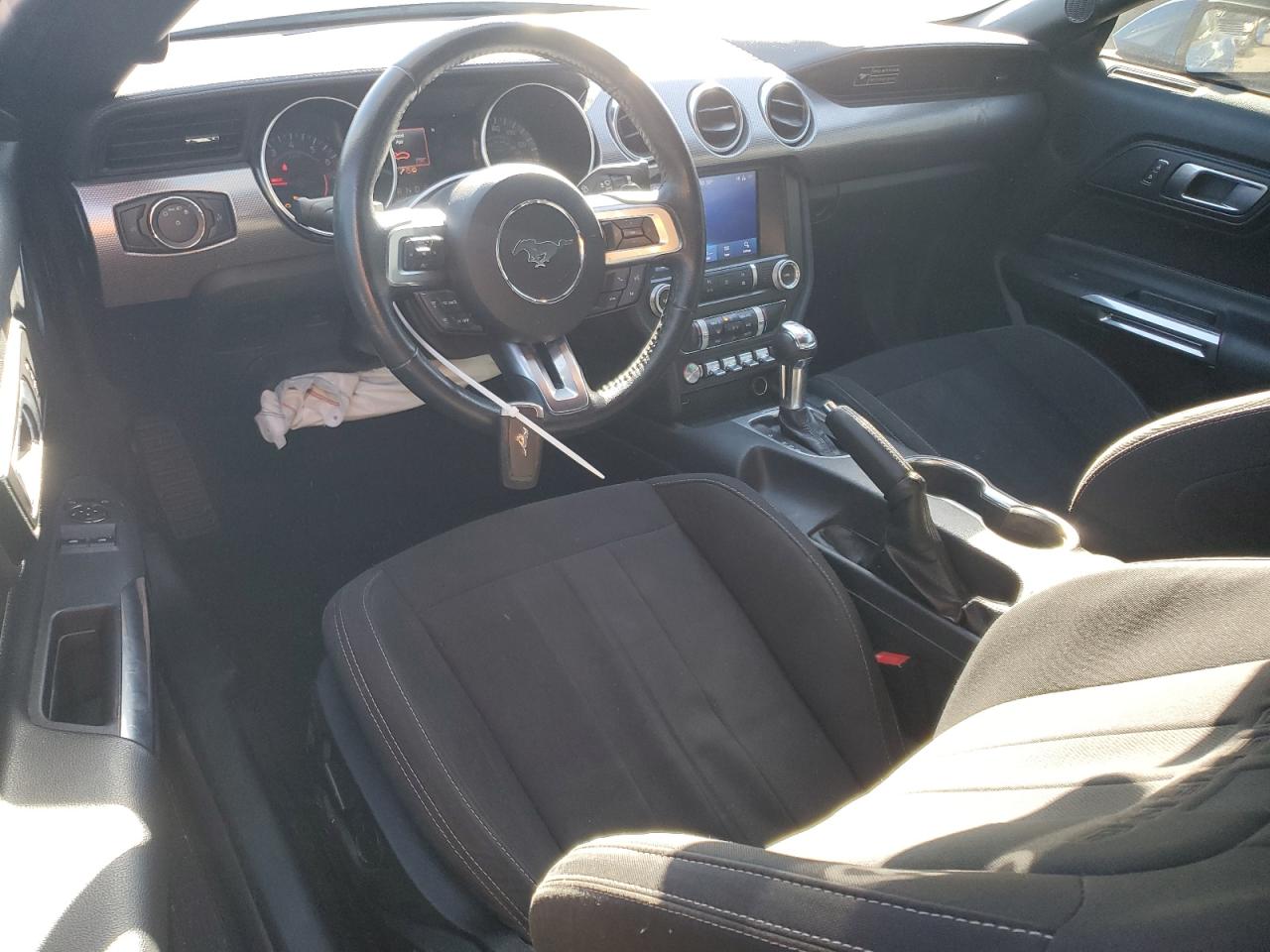 2020 Ford Mustang VIN 1FA6P8TH3L5161462 Copart auction photo, front end / side damage thumbnail 8