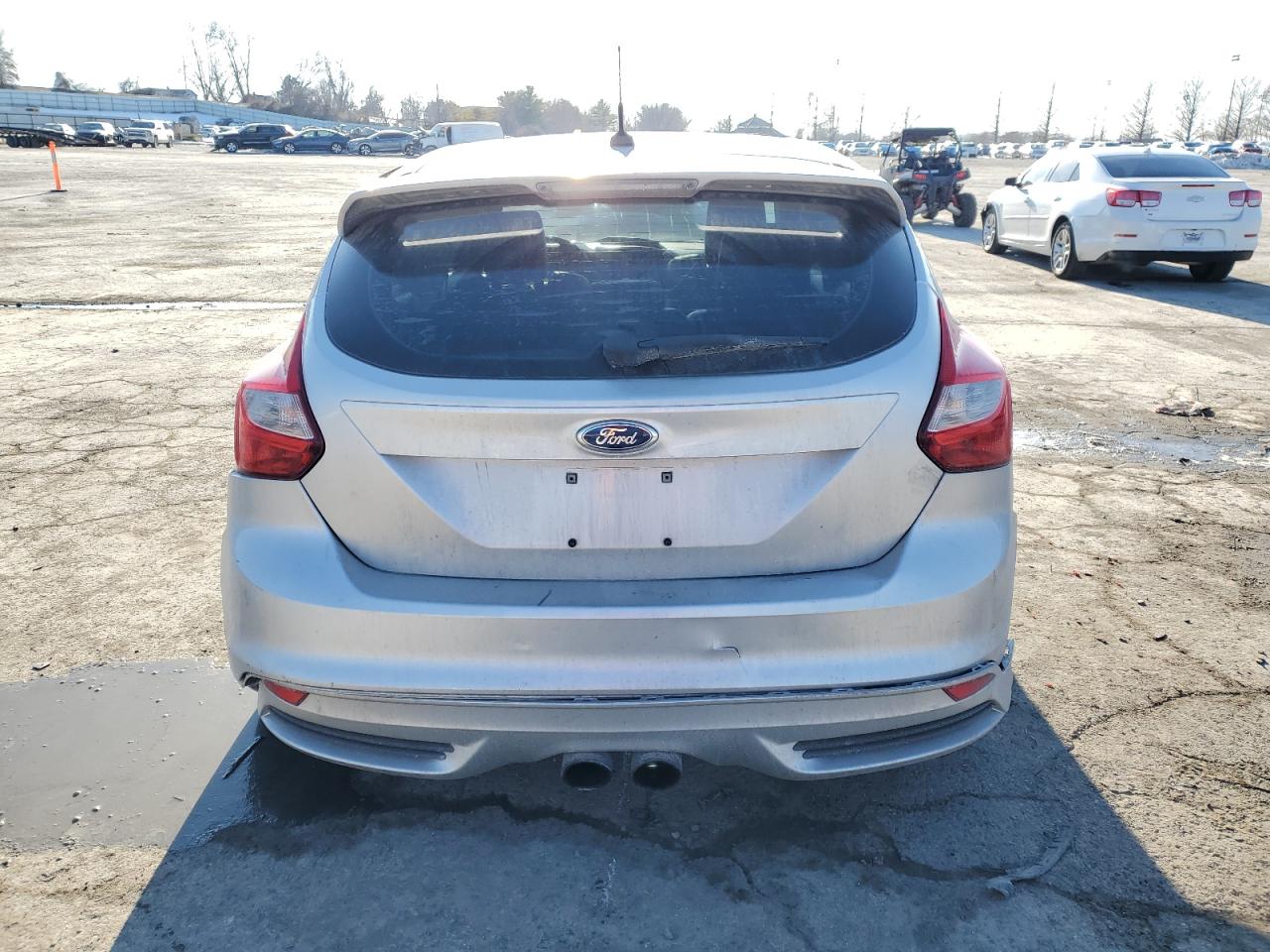 2014 Ford Focus VIN 1FADP3L91EL399487 Copart auction photo, side damage thumbnail 6