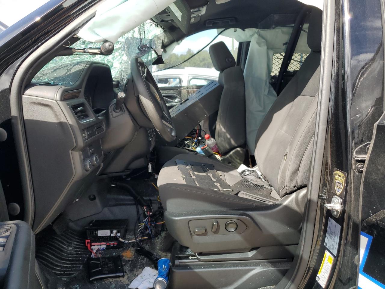 2021 Chevrolet Tahoe VIN 1GNSCLED8MR399939 Copart auction photo, all over damage thumbnail 7