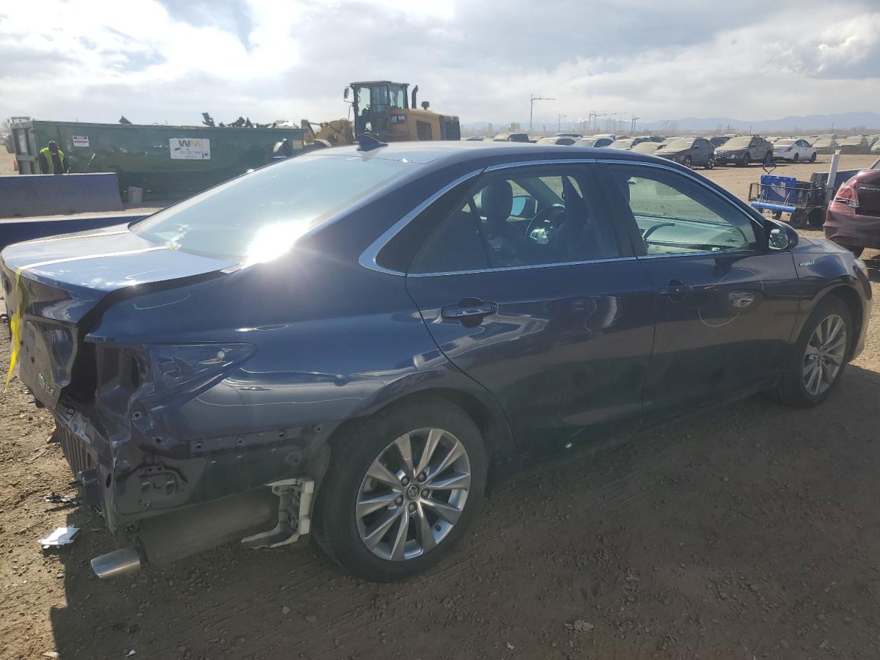 2016 Toyota Camry VIN 4T1BD1FK5GU194261 Copart auction photo, rear end damage thumbnail 3