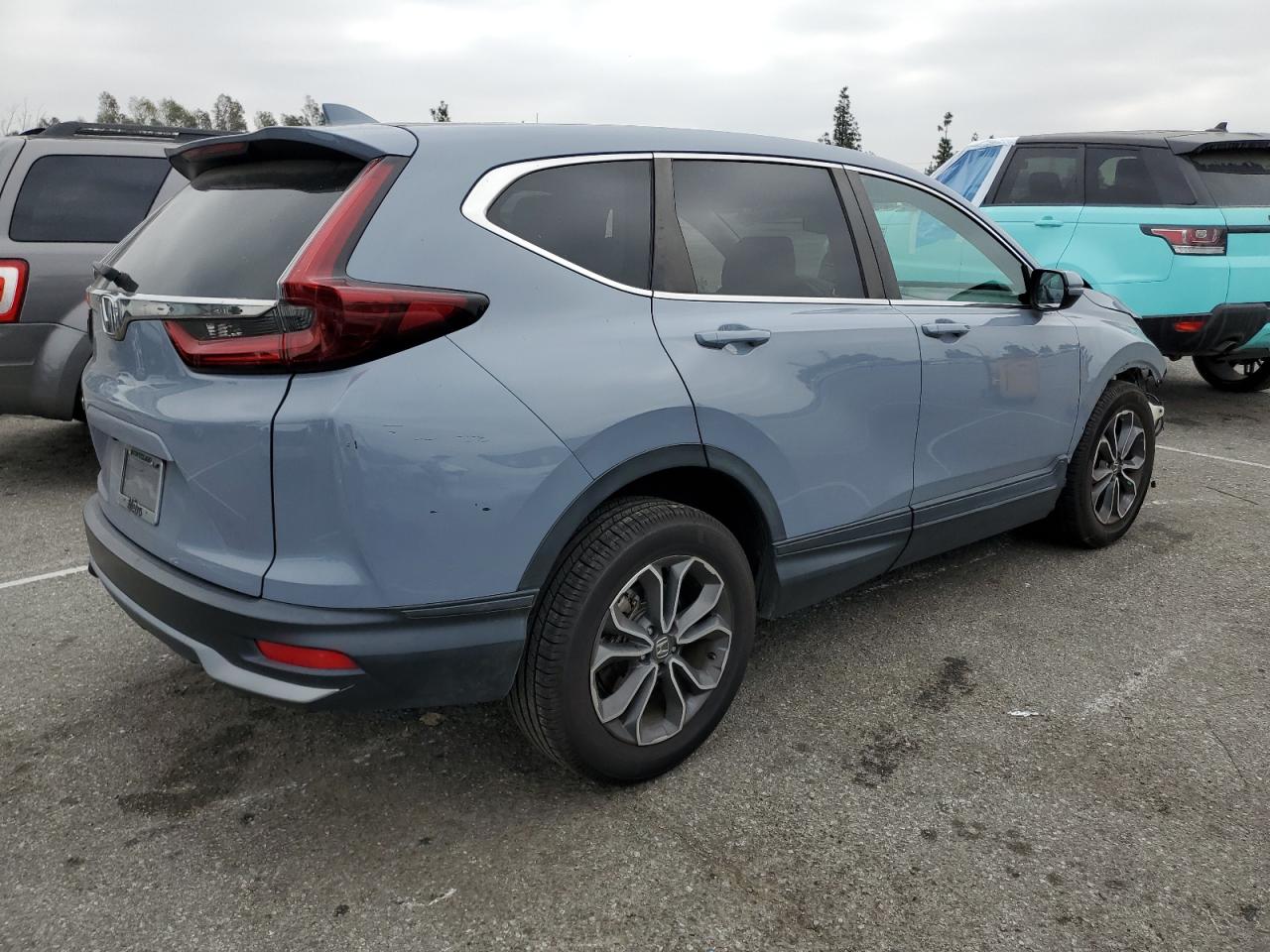 2020 Honda CR-V VIN 7FARW1H87LE017698 Copart auction photo, front end / undercarriage damage thumbnail 3