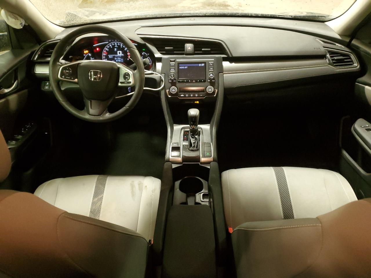 2018 Honda Civic VIN 2HGFC2F53JH594503 Copart auction photo, front end / side damage thumbnail 8