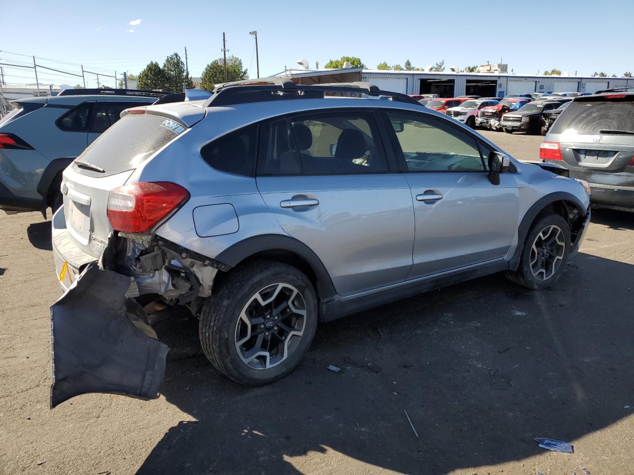 2016 Subaru XV VIN JF2GPADC3G8214871 Copart auction photo, all over damage thumbnail 3