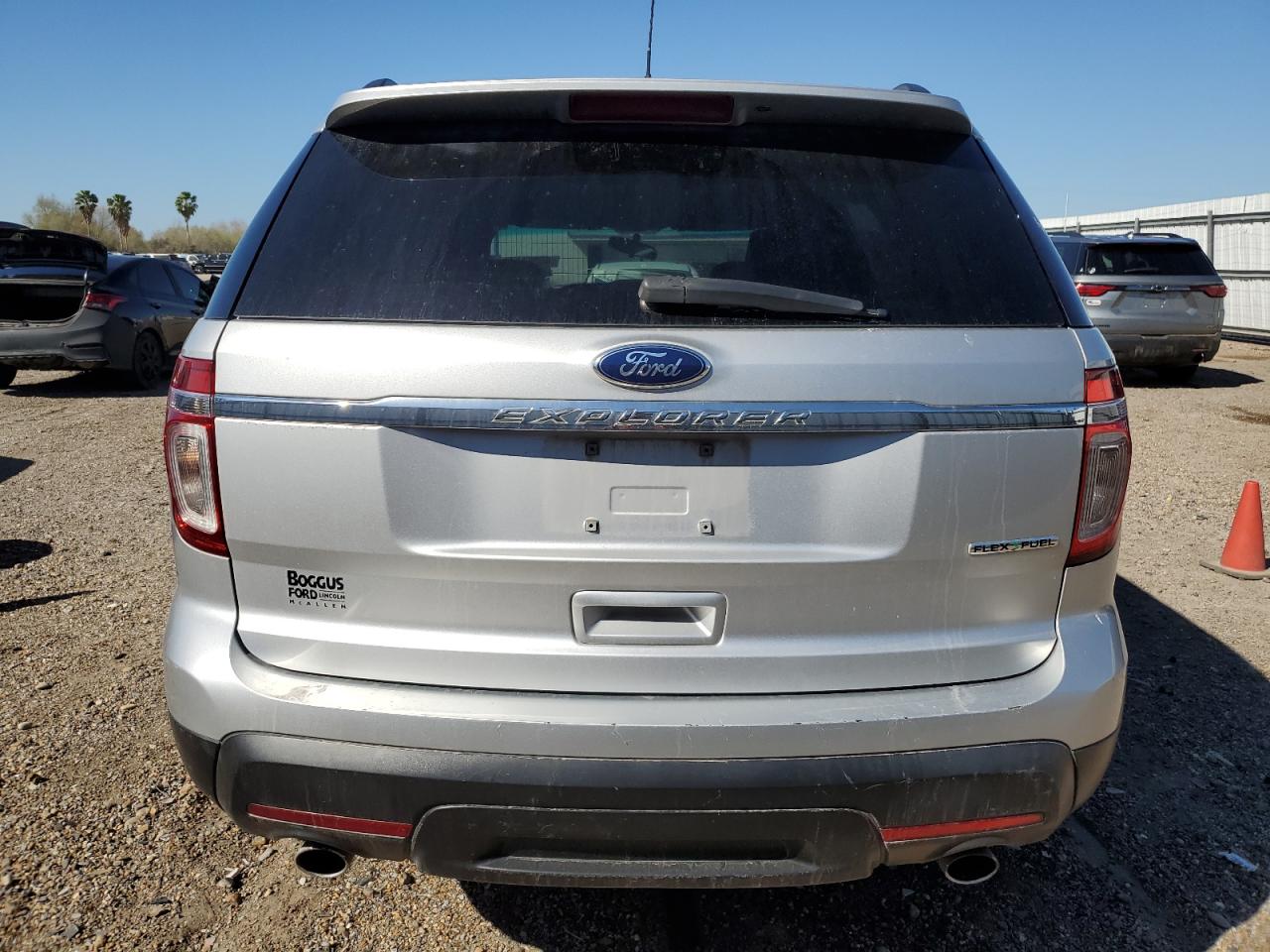 2014 Ford Explorer VIN 1FM5K7B80EGB17809 Copart auction photo, front end / side damage thumbnail 6