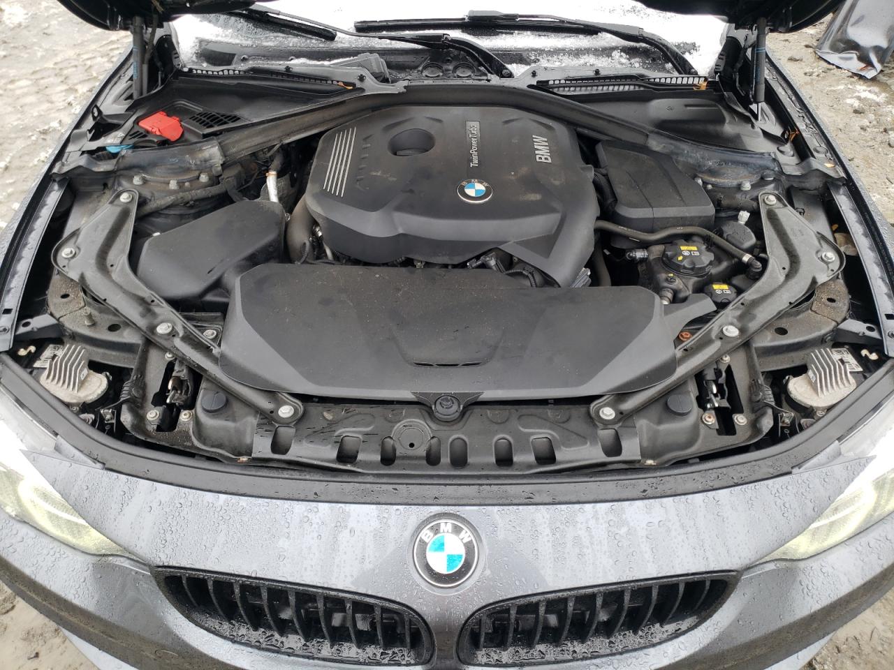 2018 BMW 4er VIN WBA4Z3C5XJEC55856 Copart auction photo, side damage thumbnail 11