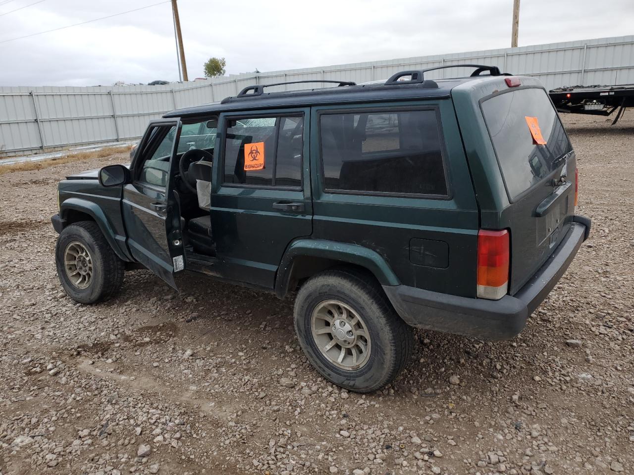 2001 Jeep Grand Cherokee VIN 1J4FF48S81L547680 Copart auction photo, side / front end damage thumbnail 2