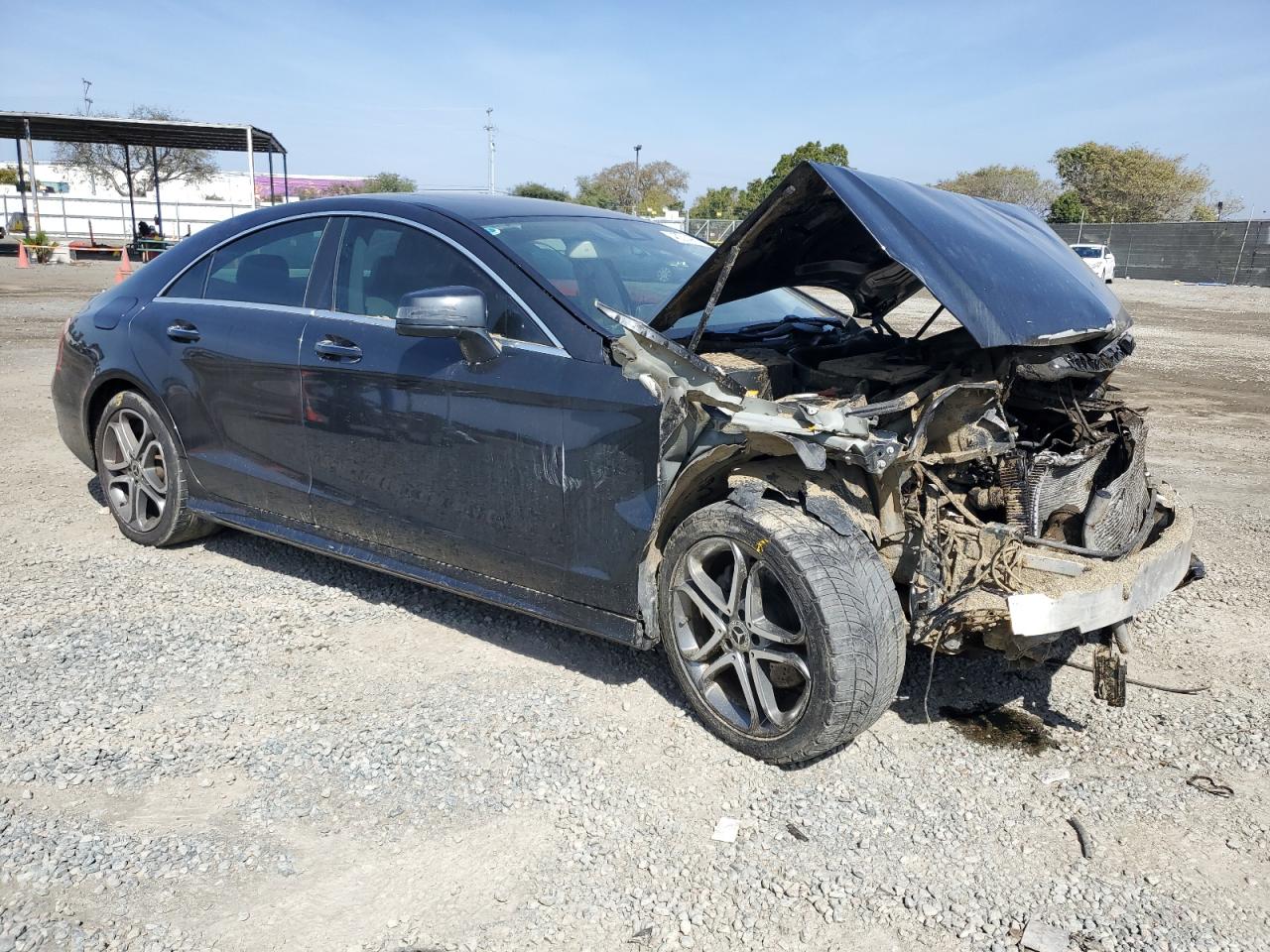 2015 Mercedes-Benz CLC-klasse VIN WDDLJ6FB8FA153420 Copart auction photo, front end damage thumbnail 4
