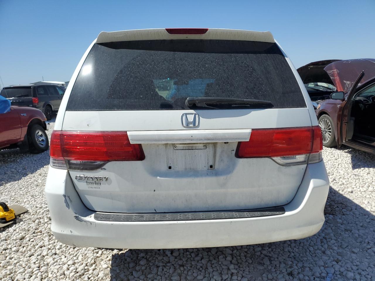 2008 Honda Odyssey VIN 5FNRL38658B108426 Copart auction photo, front end damage thumbnail 6
