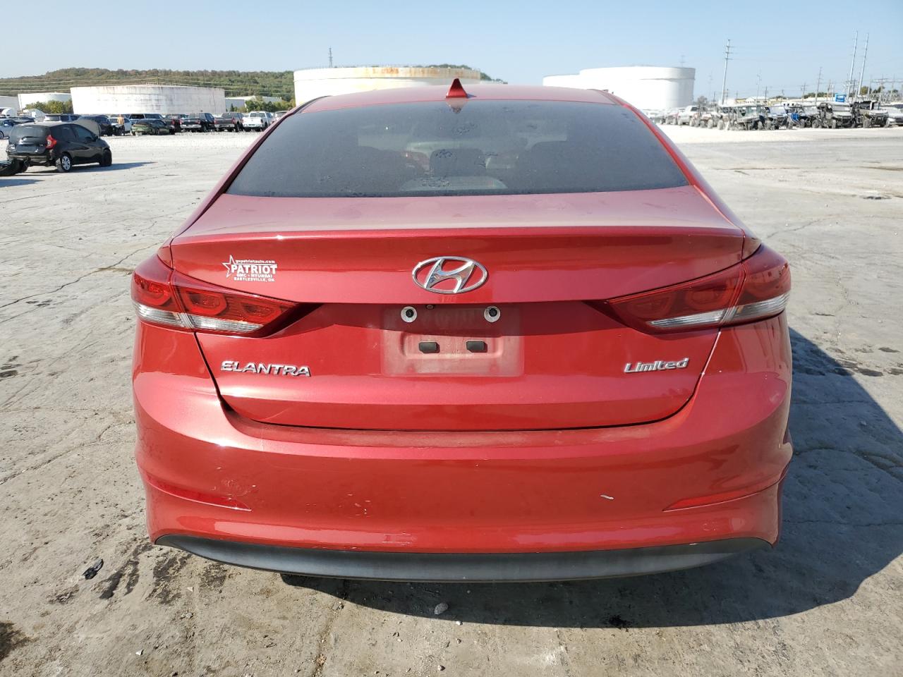 2017 Hyundai Elantra VIN 5NPD84LF0HH098074 Copart auction photo, front end damage thumbnail 6