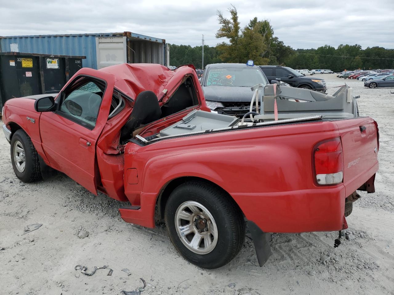 2000 Ford Ranger VIN 1FTYR10C7YPA80831 Copart auction photo, top/roof / all over damage thumbnail 2