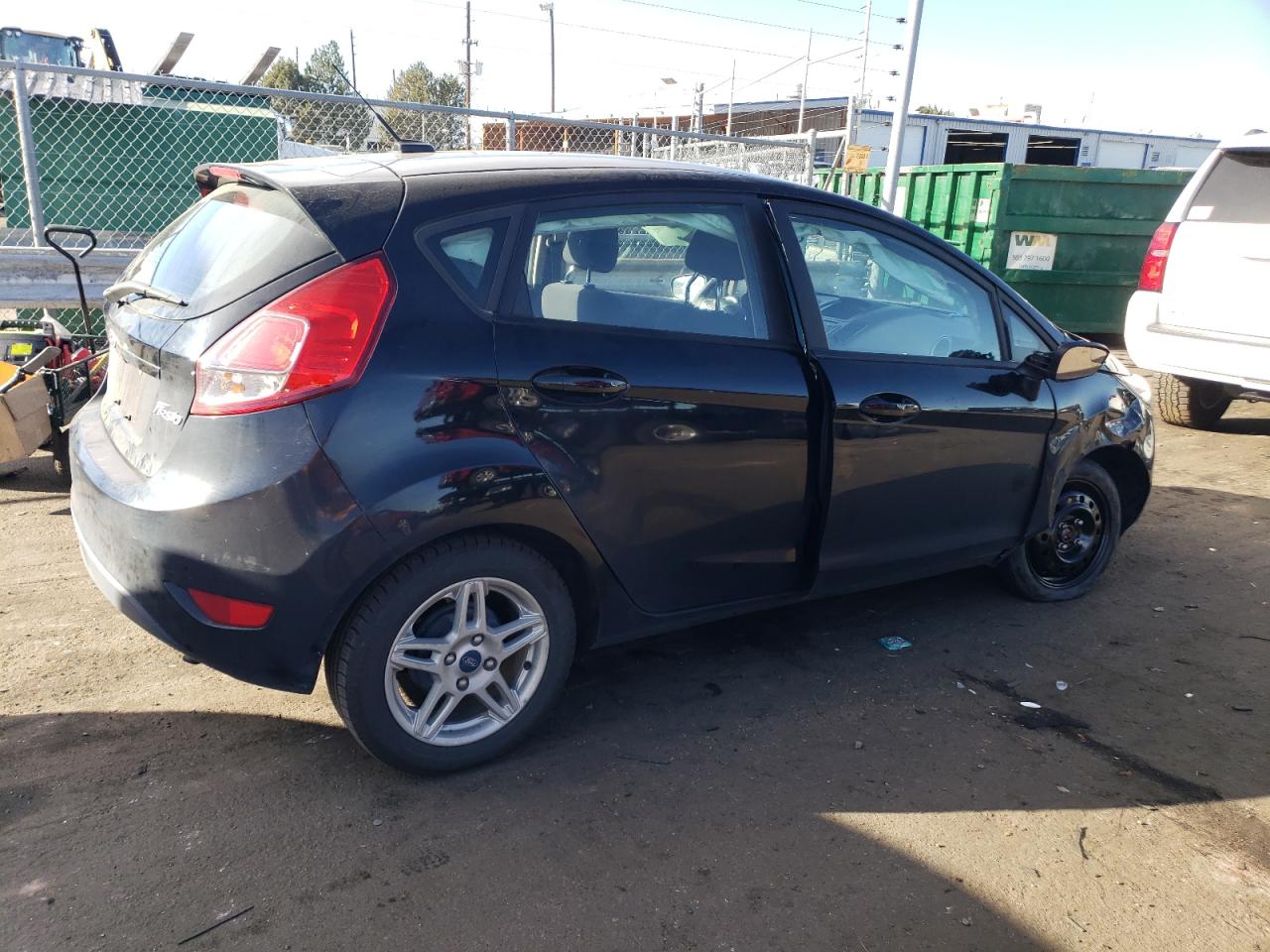 2019 Ford Fiesta VIN 3FADP4EJ5KM102213 Copart auction photo, side / minor dent/scratches damage thumbnail 3