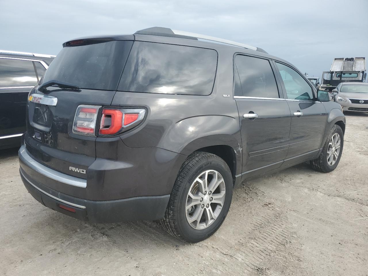 2013 GMC Acadia VIN 1GKKVSKD3DJ235891 Copart auction photo, water/flood damage thumbnail 3