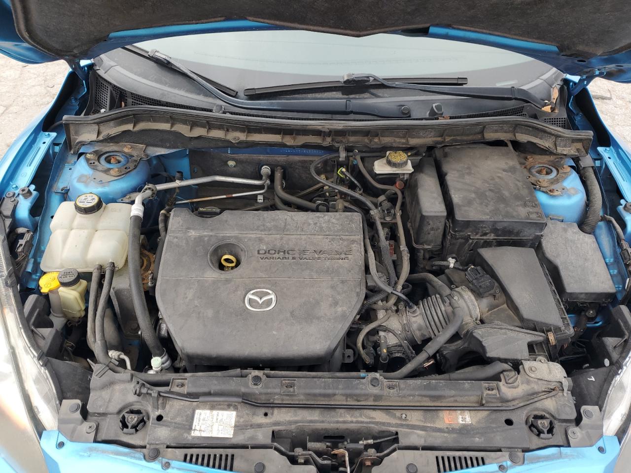 2011 Mazda 3 VIN JM1BL1K5XB1368908 Copart auction photo, rear end / side damage thumbnail 11