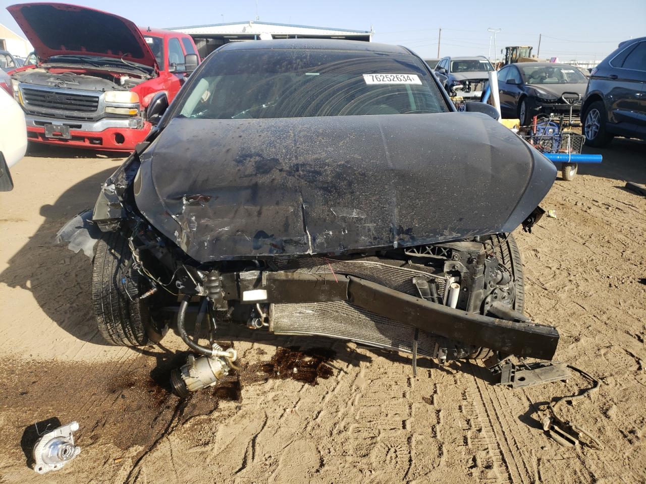 2019 Hyundai Elantra VIN 5NPD74LF7KH419361 Copart auction photo, front end / side damage thumbnail 5