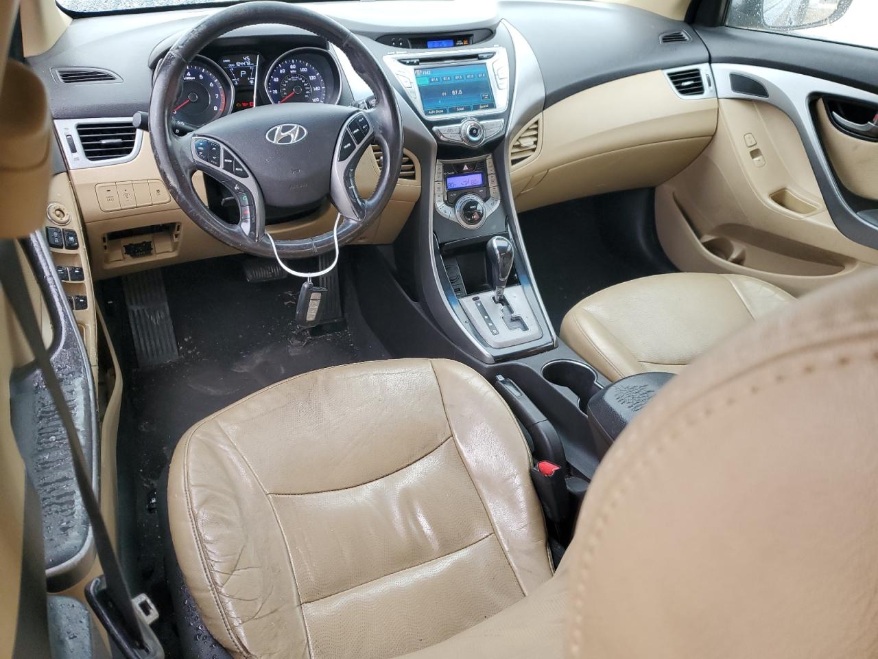 2013 Hyundai Elantra VIN 5NPDH4AE4DH435379 Copart auction photo, front end / minor dent/scratches damage thumbnail 8