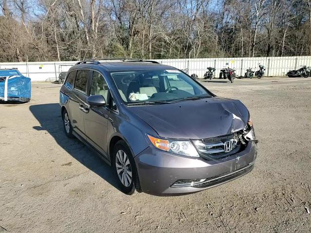 2015 Honda Odyssey VIN 5FNRL5H61FB100445 Copart auction photo, front end damage thumbnail 11