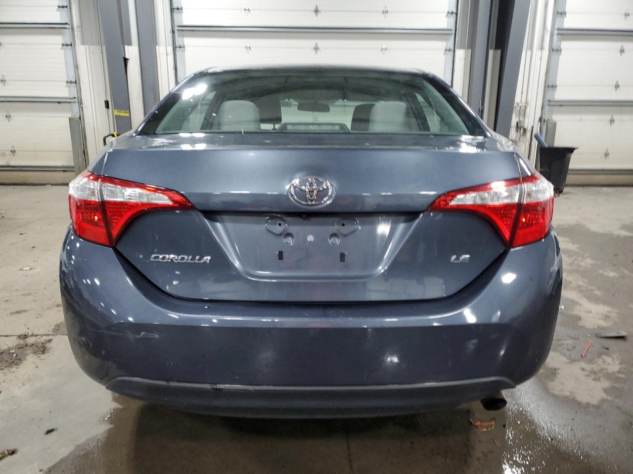 2014 Toyota Corolla VIN 5YFBURHE6EP035091 Copart auction photo, hail / front end damage thumbnail 6
