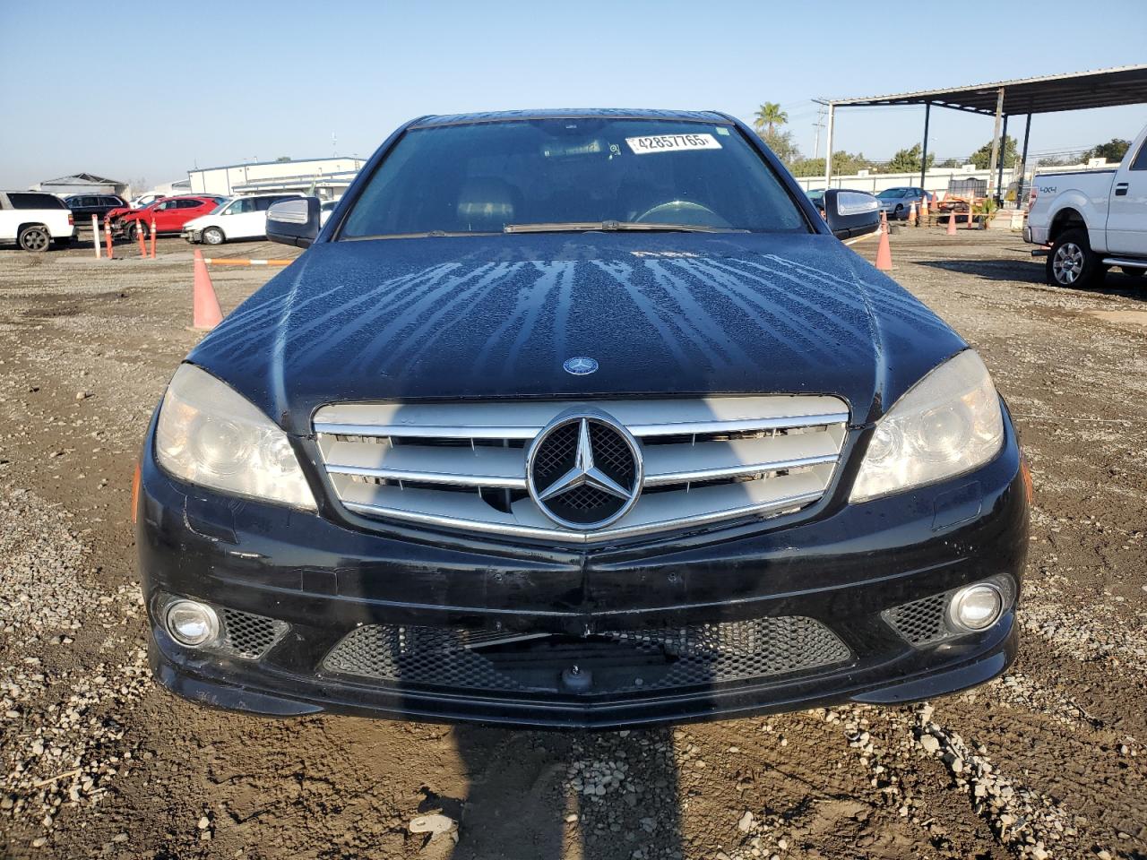 2008 Mercedes-Benz C-klasse VIN WDDGF56X08F170789 Copart auction photo, front end damage thumbnail 5