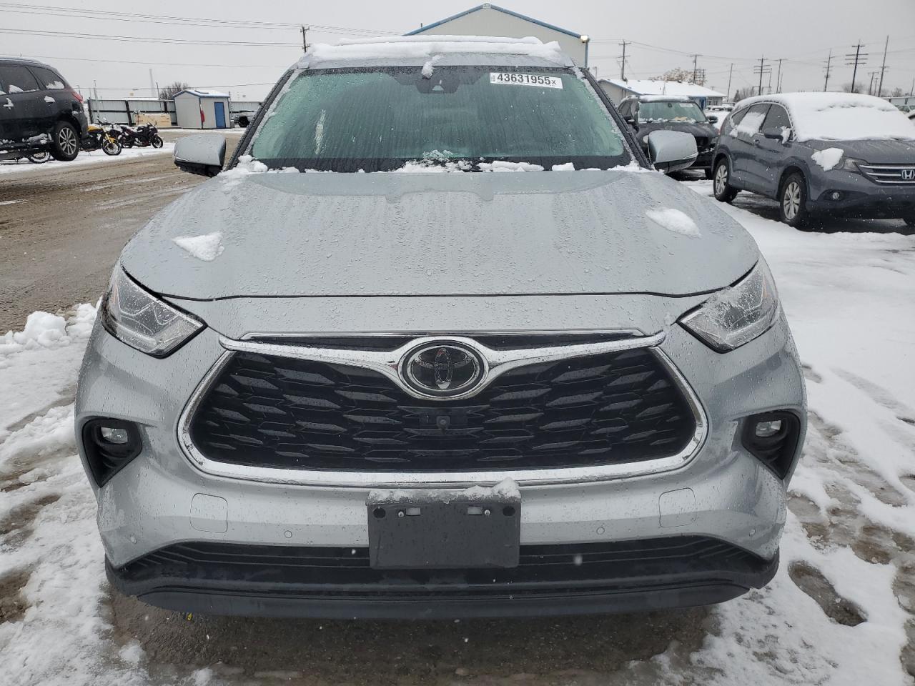 2020 Toyota Highlander VIN 5TDDZRBH2LS020220 Copart auction photo, side damage thumbnail 5