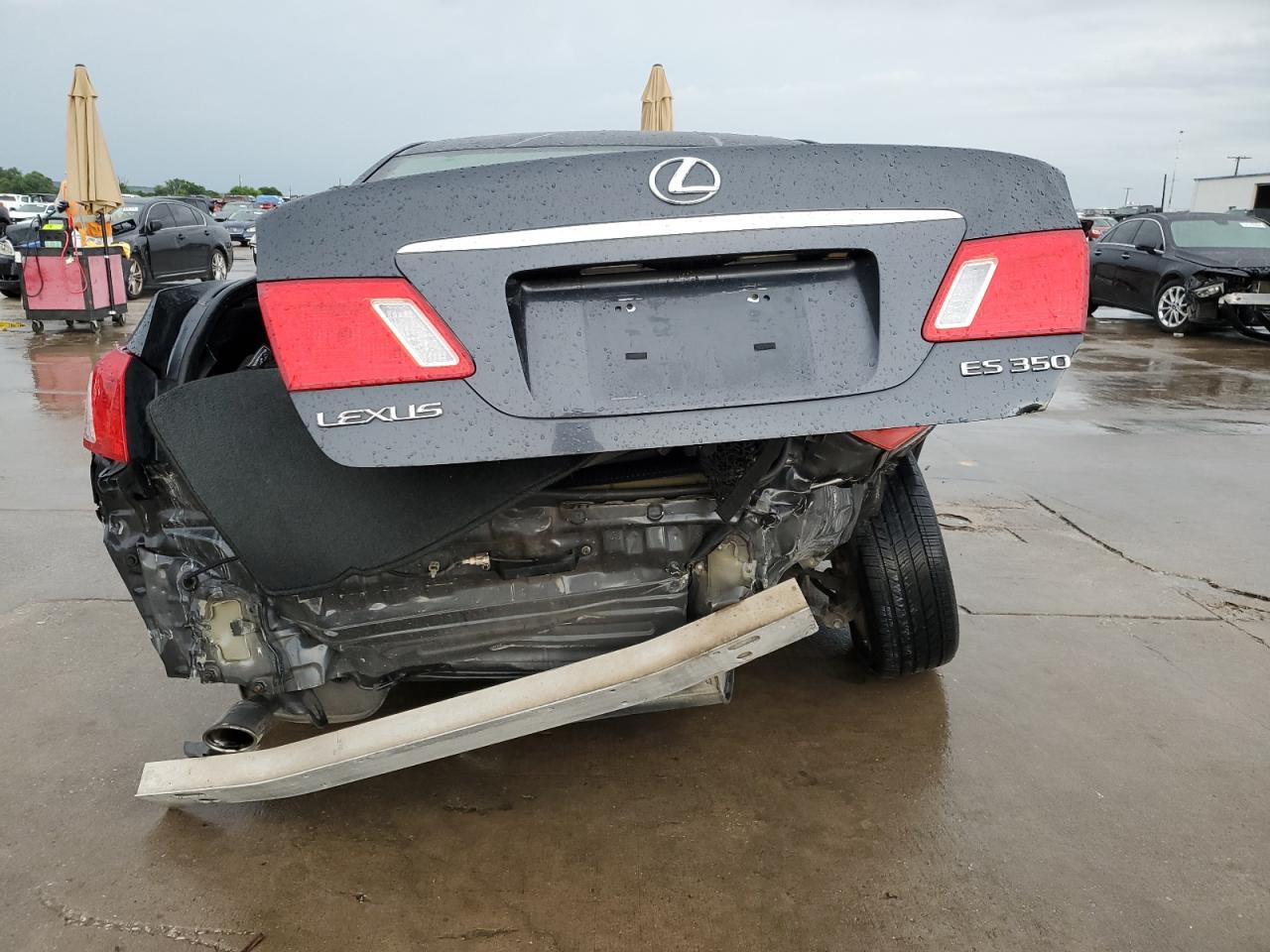 2008 Lexus ES VIN JTHBJ46G782252165 Copart auction photo, all over / undercarriage damage thumbnail 6