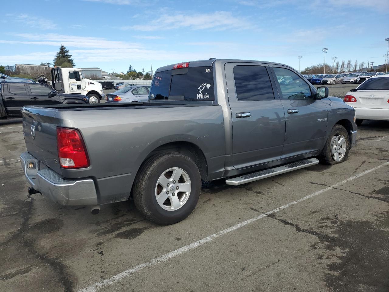 2010 Dodge RAM VIN 1D7RB1CP9AS115420 Copart auction photo, side / front end damage thumbnail 3