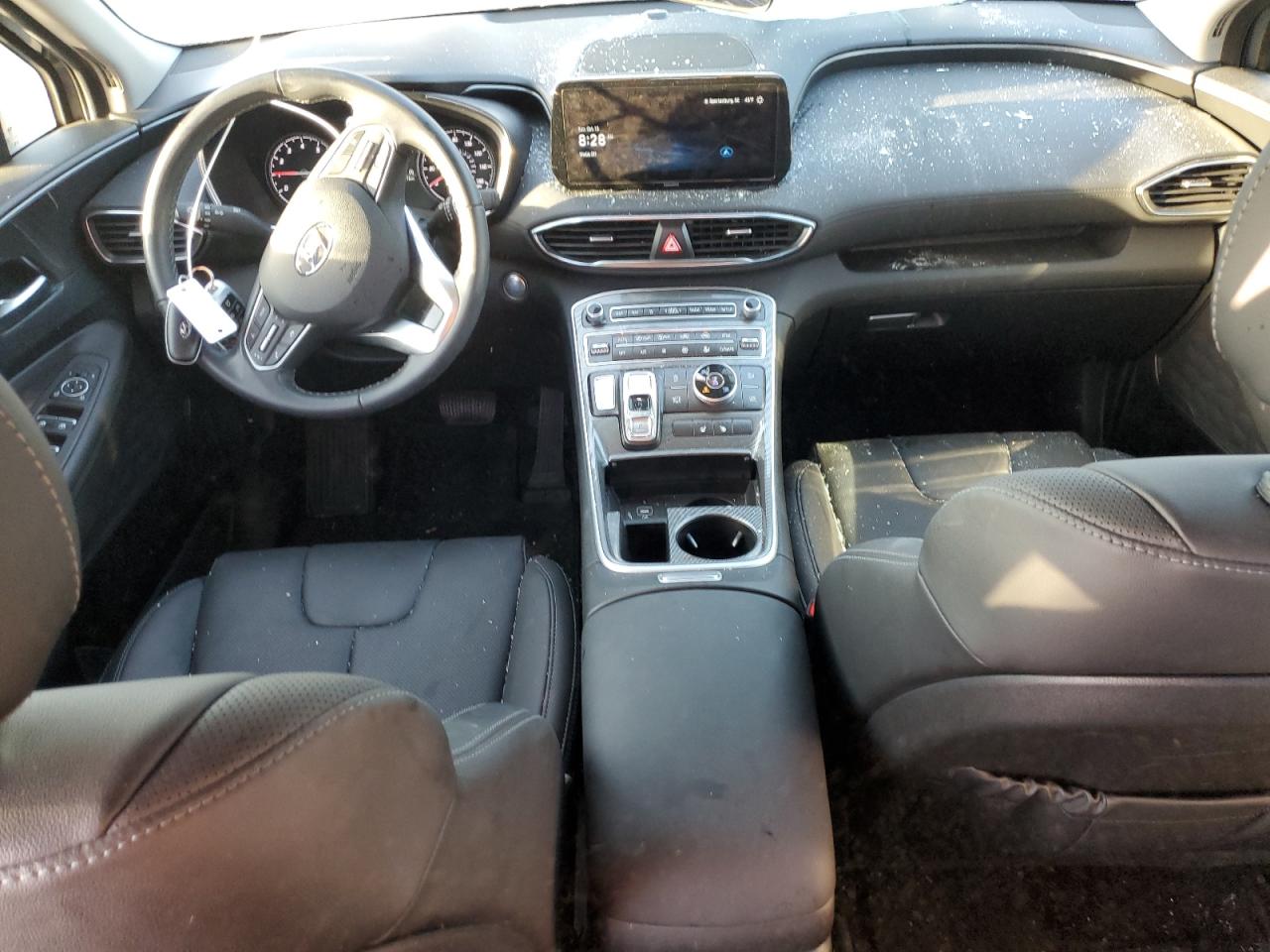 2023 Hyundai Santa Fe VIN 5NMS6DAJ5PH552299 Copart auction photo, top/roof / rear end damage thumbnail 8