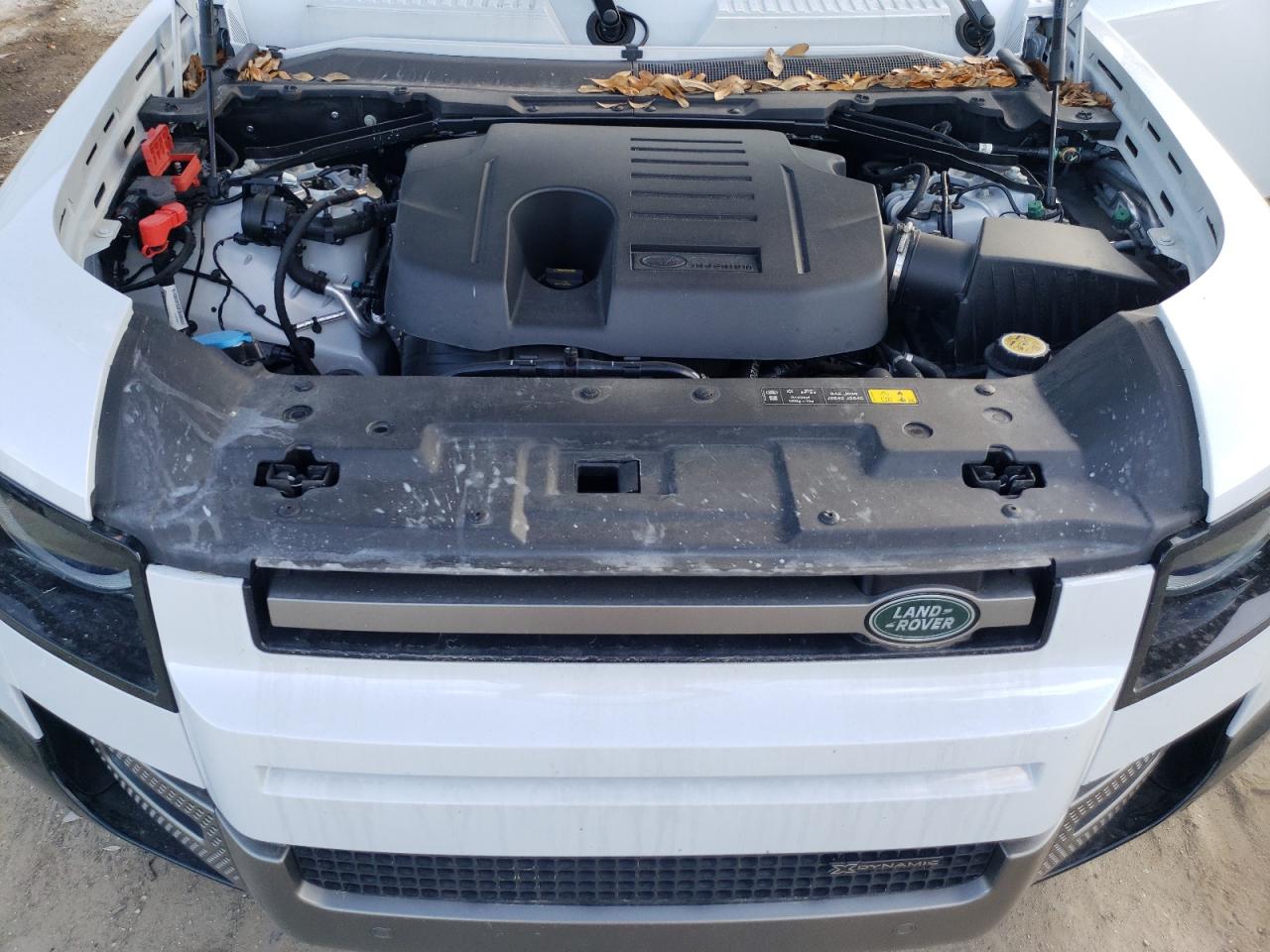 2022 Land Rover Defender VIN SALE37RUXN2073506 Copart auction photo, rear end damage thumbnail 12