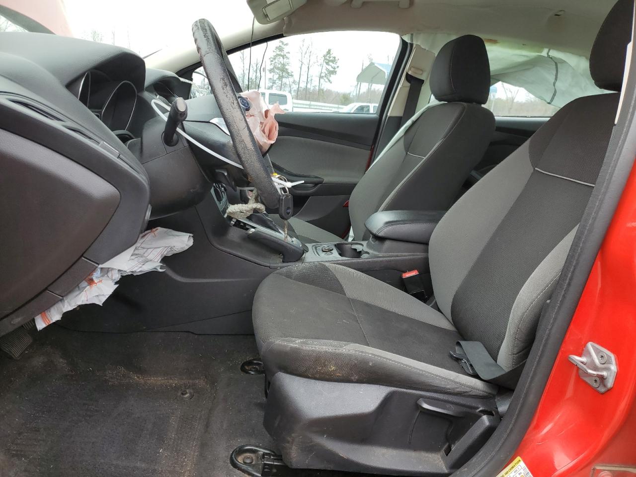 2014 Ford Focus VIN 1FADP3F27EL243095 Copart auction photo, front end damage thumbnail 7