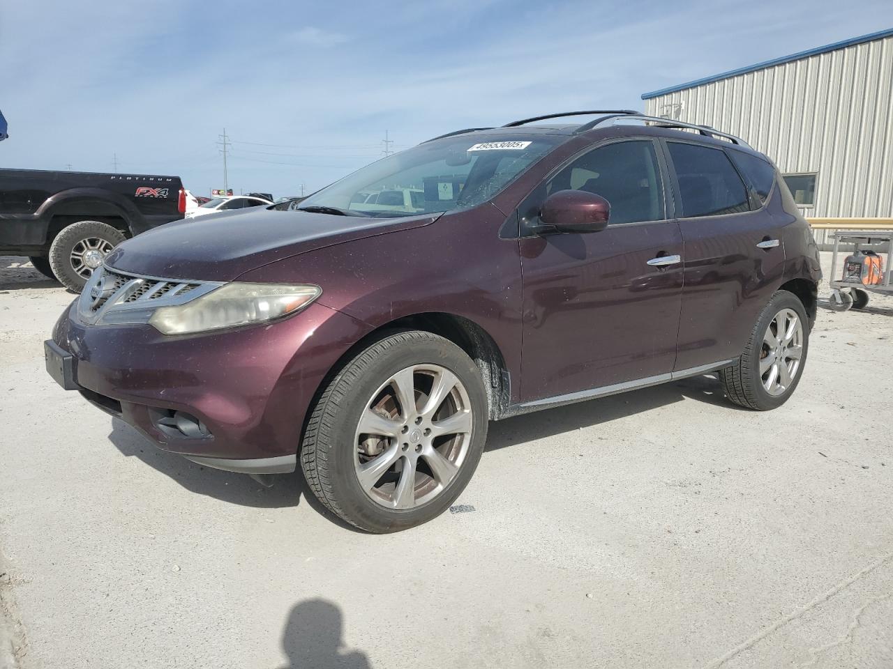 2014 Nissan Murano VIN JN8AZ1MW2EW516044 - Copart auction photo