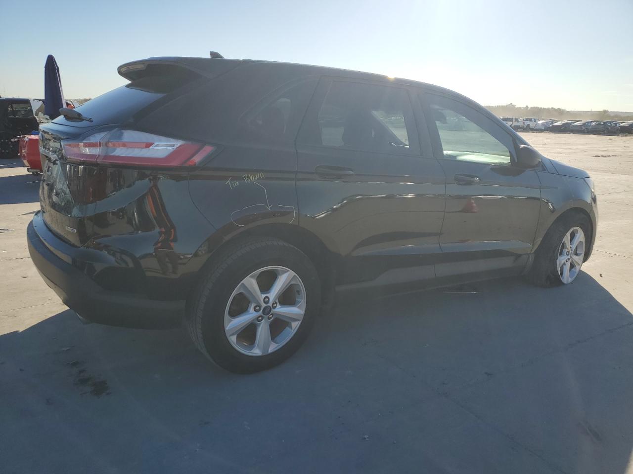 2019 Ford Edge VIN 2FMPK4G91KBB17765 Copart auction photo, rear end damage thumbnail 3