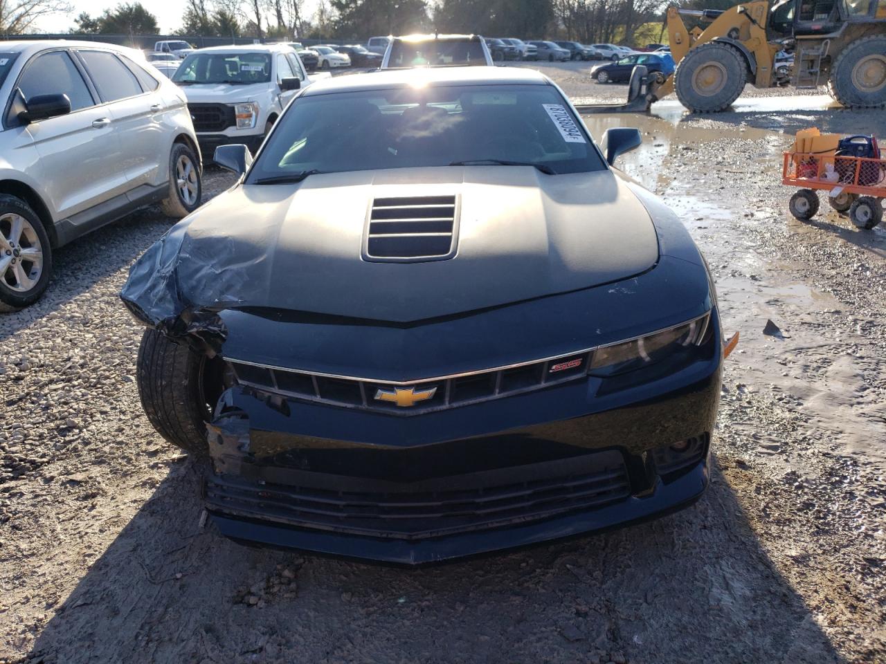 2015 Chevrolet Camaro VIN 2G1FJ1EW4F9174056 Copart auction photo, front end damage thumbnail 5