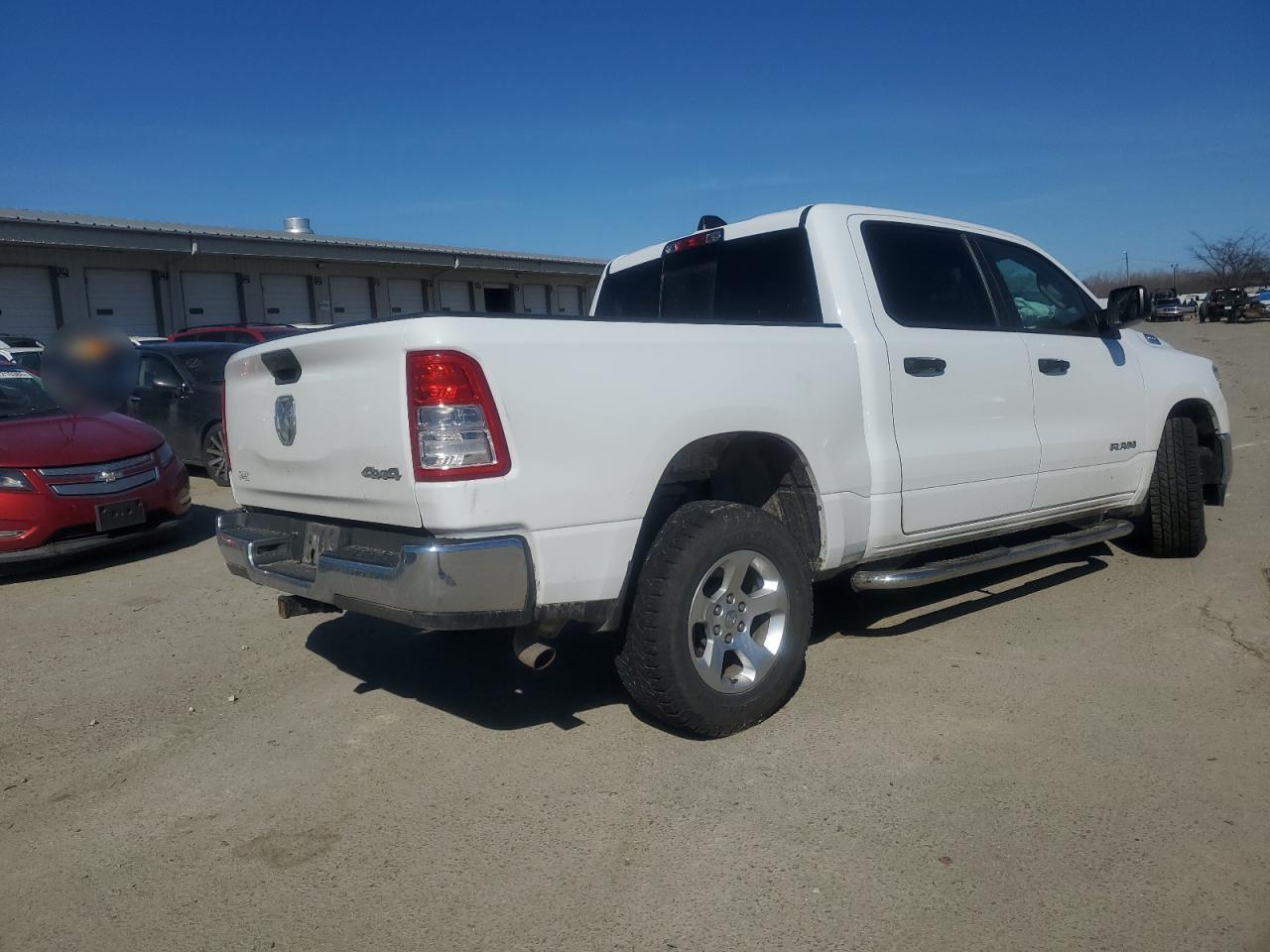2019 RAM 1500 VIN 1C6SRFGT7KN582838 Copart auction photo, all over damage thumbnail 3